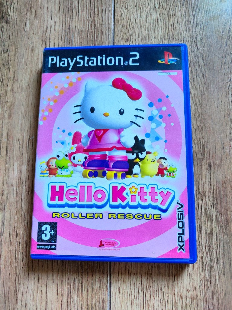 PS2 Spel - Hello Kitty Roller Rescue, Spelcomputers en Games, 1 speler, Racen en Vliegen, Ophalen of Verzenden, Zo goed als nieuw