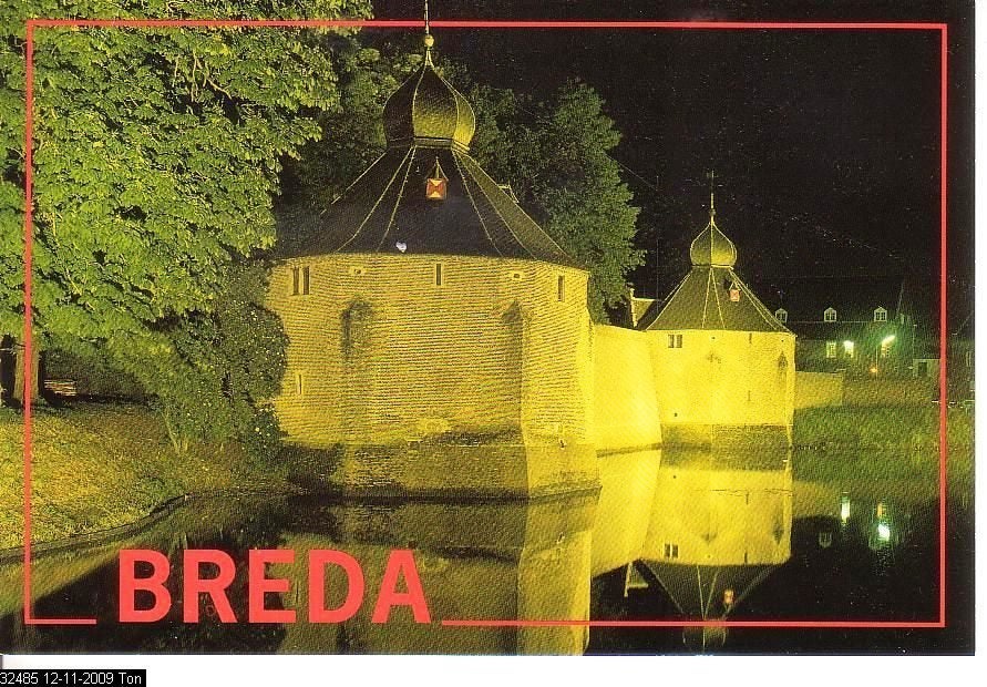 Ansichtkaart 	Breda	Spanjaardsgat, Verzenden, 1980 tot heden, Gelopen, Noord-Brabant