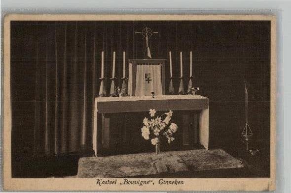 Ginneken Kasteel Bouvigne Kapel Arthur Klitzsch Nr 3628, Verzamelen, Ophalen of Verzenden, 1920 tot 1940, Gelopen, Noord-Brabant