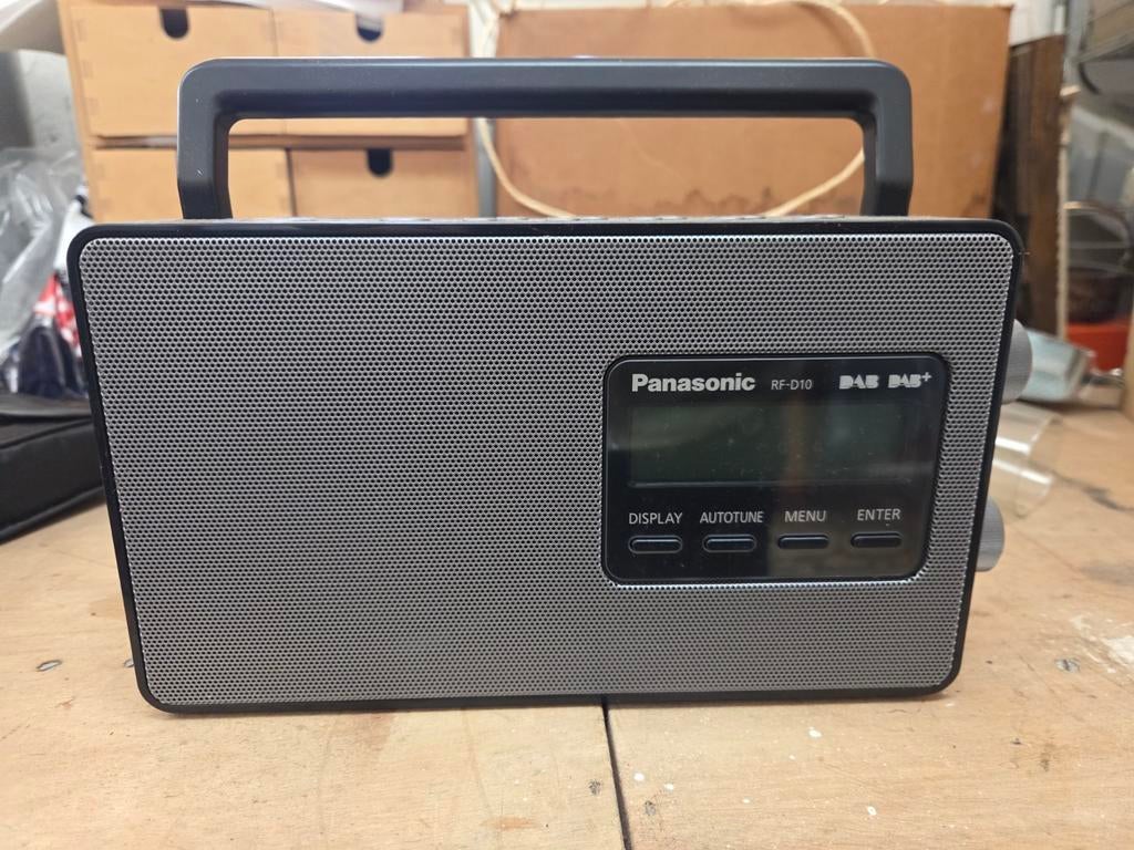 Panasonic RF-D10 DAB+ radio, Audio, Tv en Foto, Radio's, Ophalen of Verzenden
