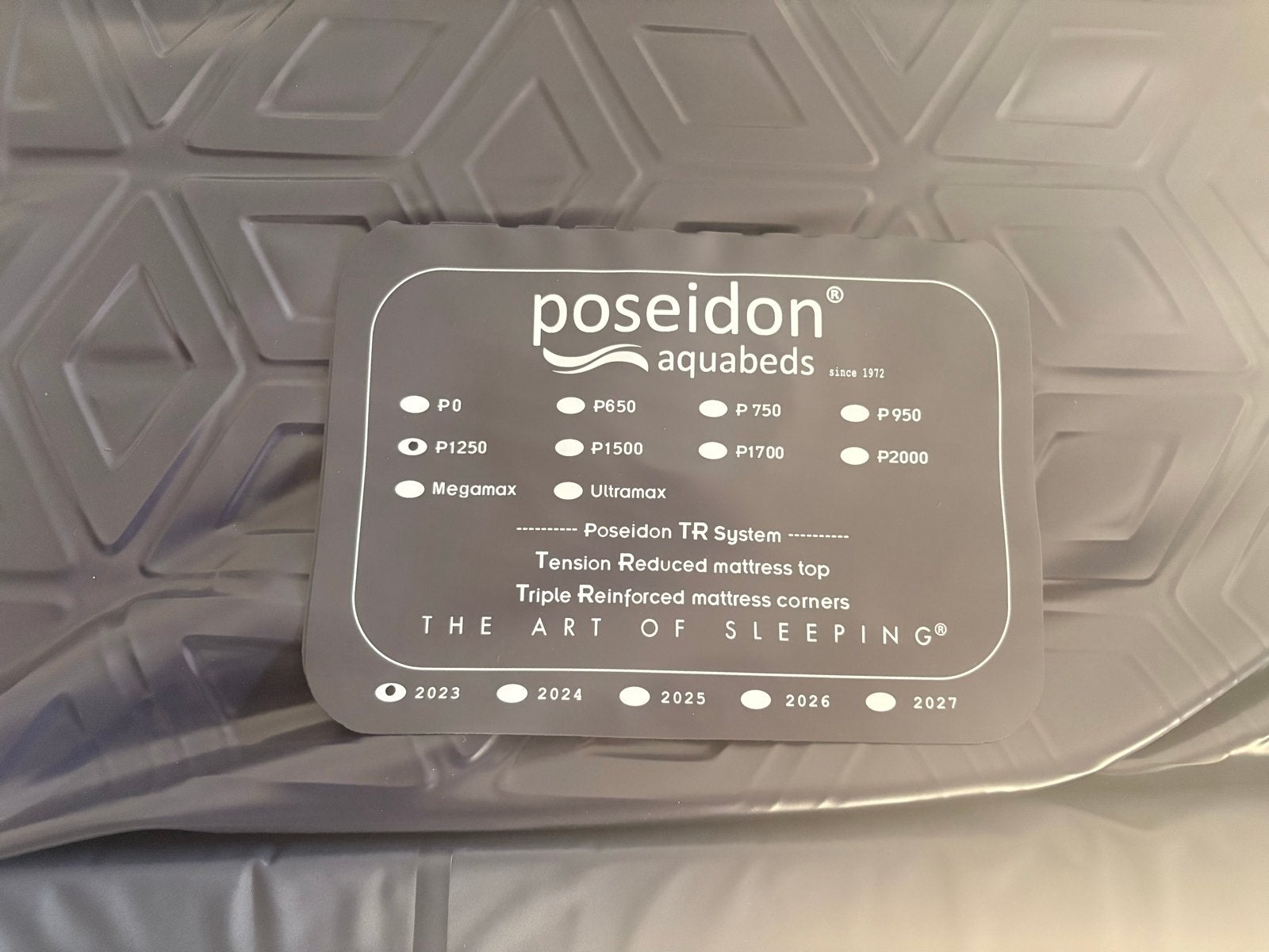 Poseidon waterbed: De Mercedes onder de waterbedden, Ophalen, Duo-systeem, Tweepersoons, Zo goed als nieuw