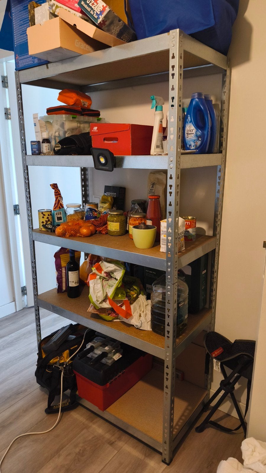 Metal rack, Ophalen, Zo goed als nieuw