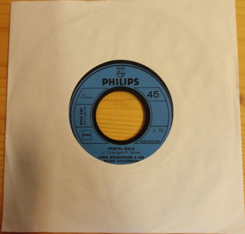 John Woodhouse > Kristal Wals, Ophalen of Verzenden, Gebruikt, 7 inch, Nederlandstalig