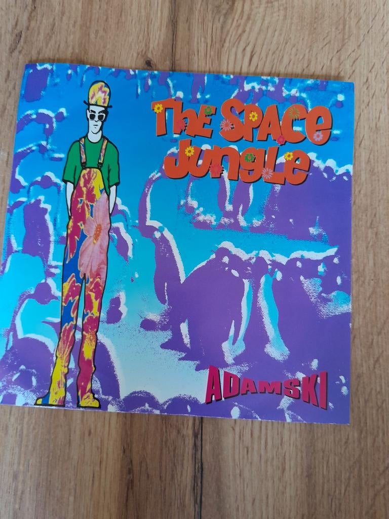 The space jungle 7 inch adamski, Ophalen of Verzenden, Zo goed als nieuw, Pop