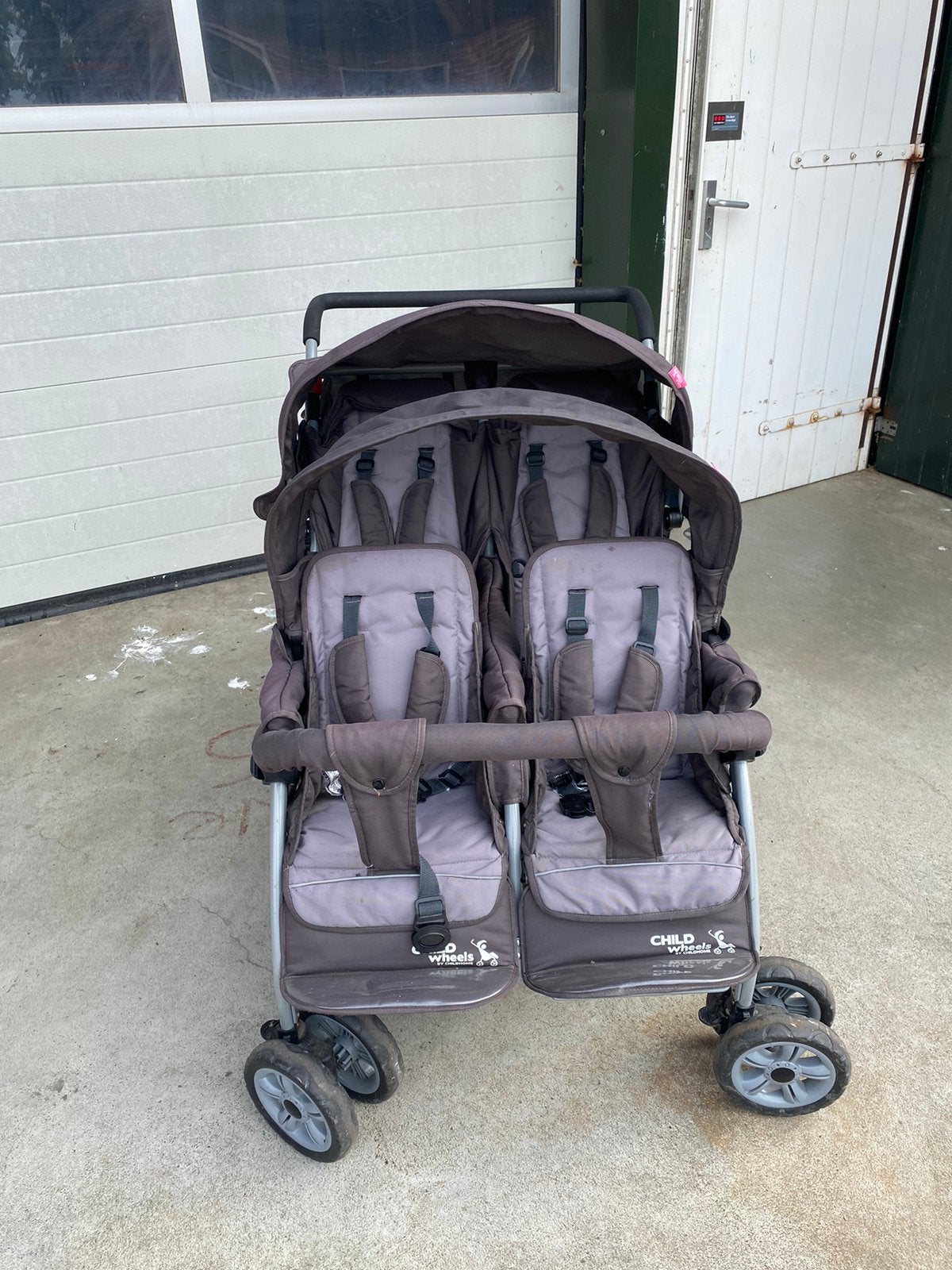Child Wheels 4-ling wandelwagen, Ophalen, Gebruikt, Overige merken, Zonnekap