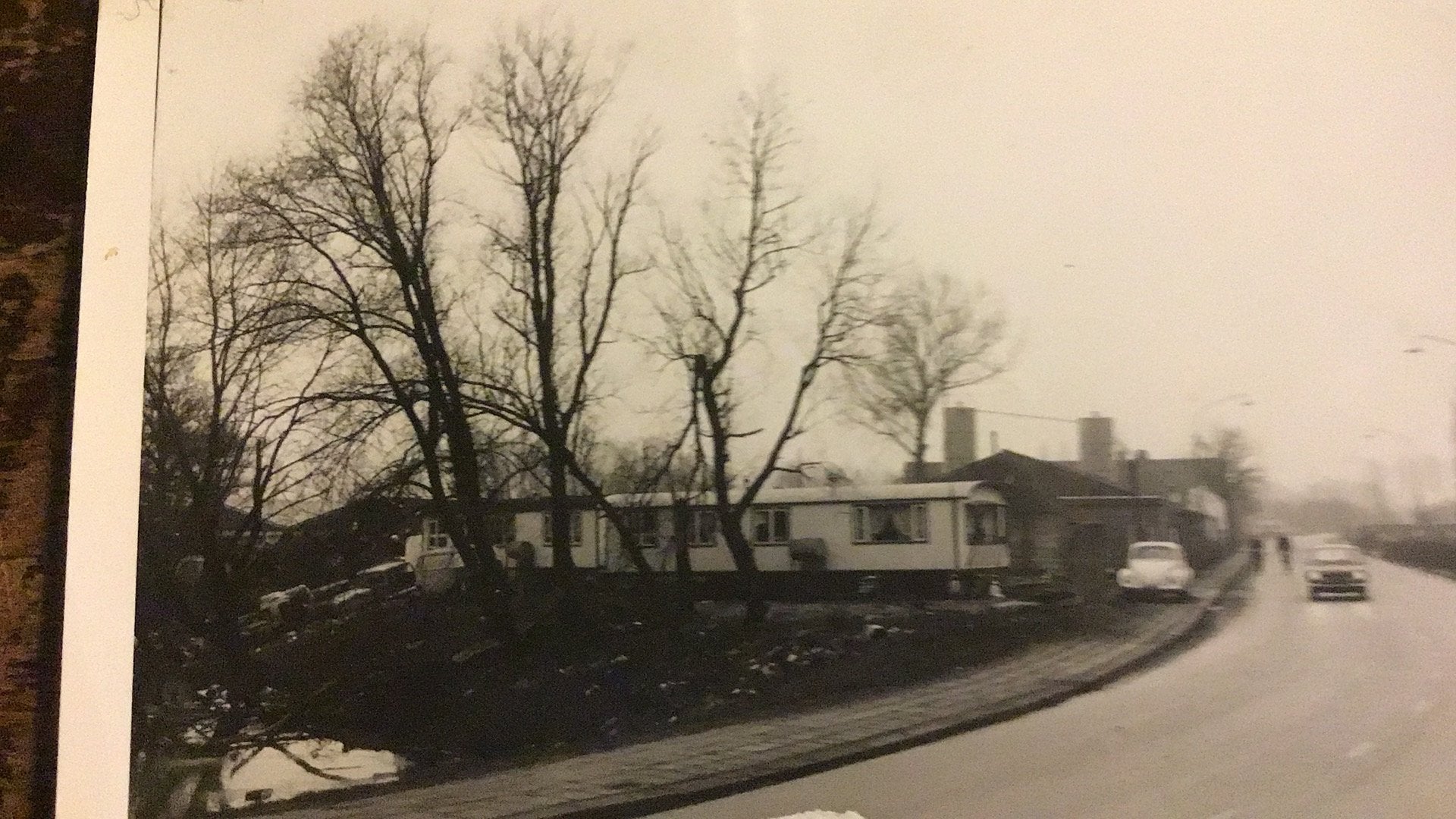 Doesburg-Foto met Woonwagenkamp-1973, 1960 tot 1980, Gebruikt, Foto, Ophalen of Verzenden
