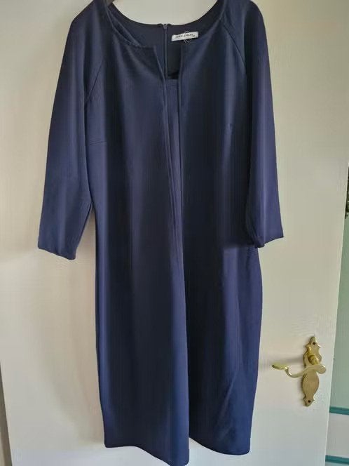 Nette blauwe jurk maat XXL h, Kleding | Dames, Angelle Milan, Blauw, Maat 46/48 (XL) of groter, Onbekend