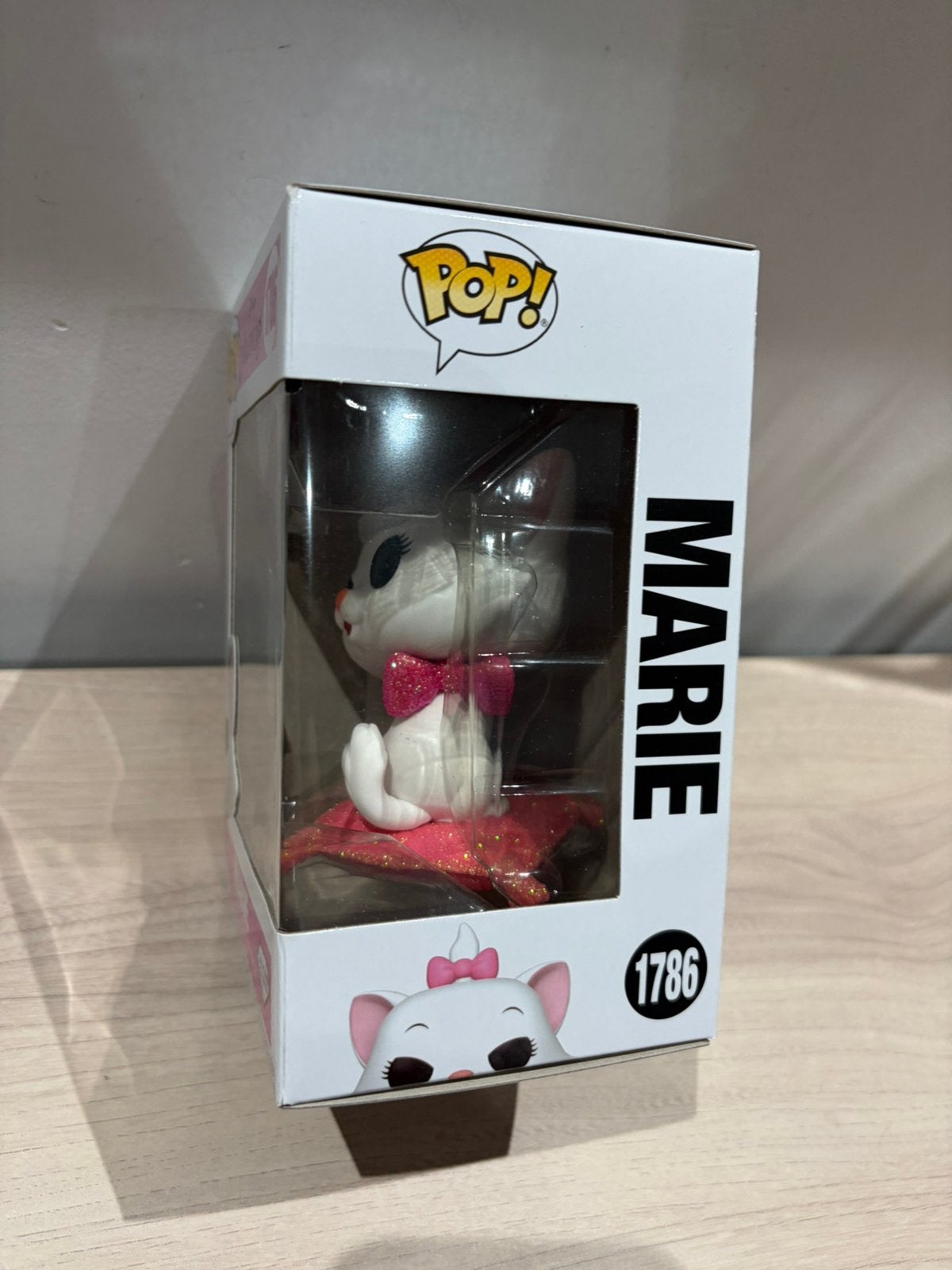 Funko Pop! Disney The Aristocats Marie #1786 Diamond Glitter, Funko Europe, Ophalen of Verzenden, Zo goed als nieuw, 4th floor, 1 Queen Caroline St, London W6 9YN, Verenigd Koninkrijk