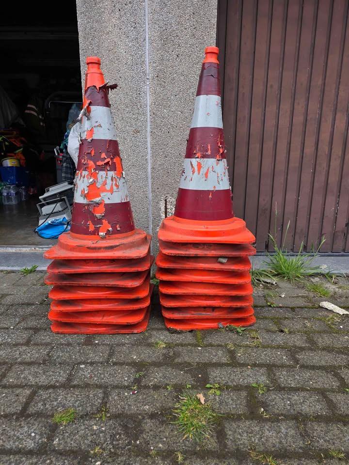 verkeerskegel 75cm, Ophalen