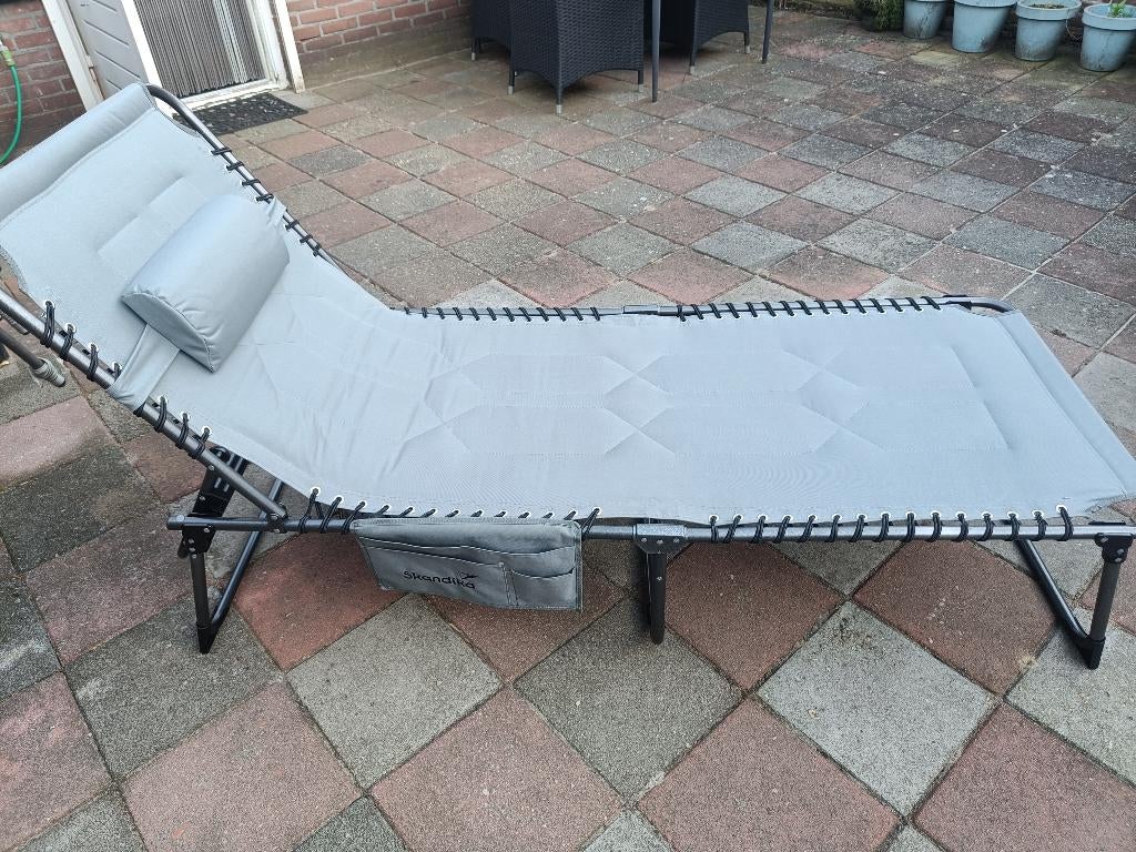 Camping ligbed, Caravans en Kamperen, Kampeeraccessoires, Ophalen, Zo goed als nieuw