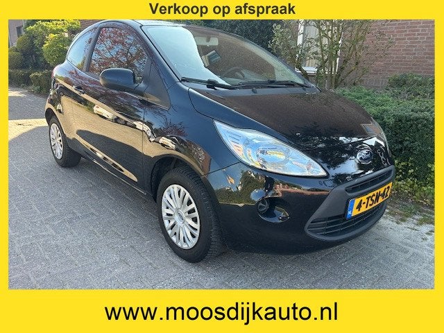 Ford Ka 1.2 Style start/stop Airco/ Origineel NL auto/ met N, Voorwielaandrijving, Stof, Gebruikt, 4 cilinders