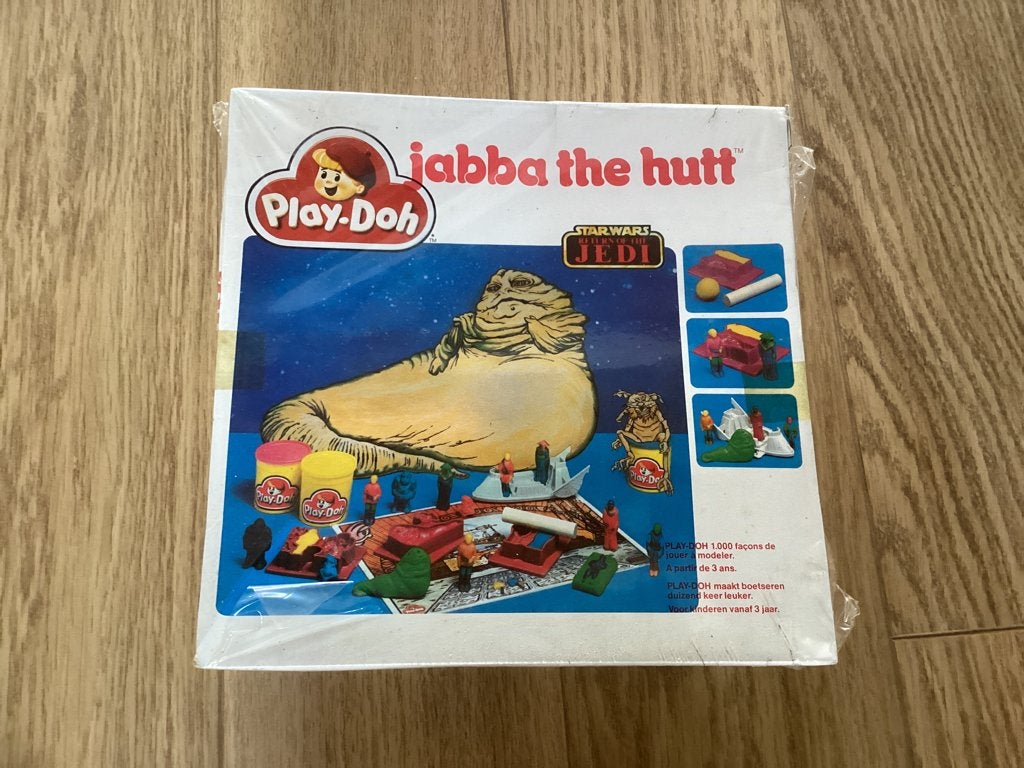 Play-doh Jabba the hutt (1983 gesealed), Ophalen of Verzenden, Nieuw, Overige typen