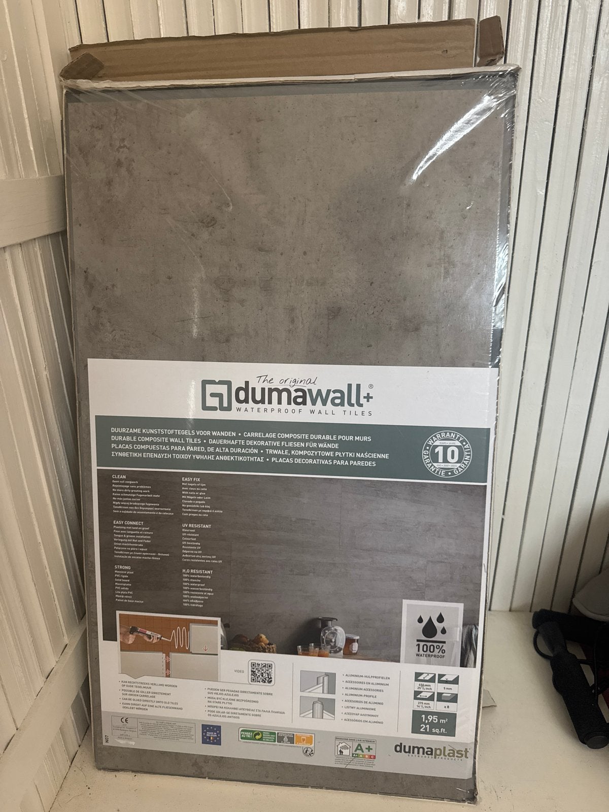DumaWall+ Waterproof Wandtegels., Doe-het-zelf en Verbouw, Tegels, Ophalen, Wandtegels, Nieuw, Minder dan 5 m²