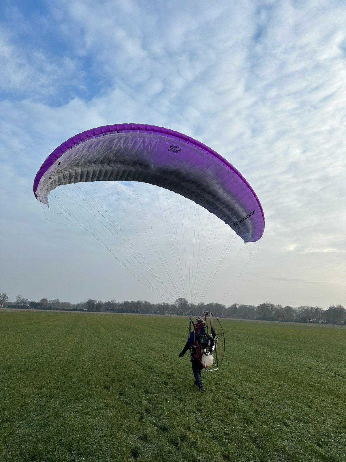 Paramotor scherm Ozone Roadster 3 22, Sport en Fitness, Zweefvliegen en Paragliding, Ophalen, Gebruikt, Paramotor