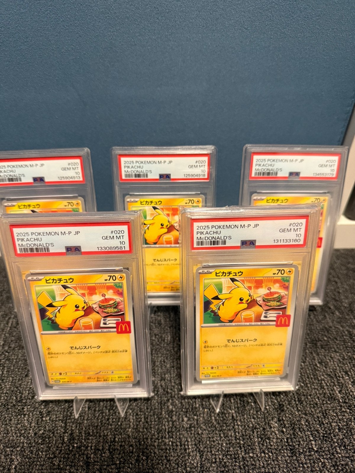 Diverse pokemon PSA10 slabs, Ophalen of Verzenden, Zo goed als nieuw, Meerdere kaarten