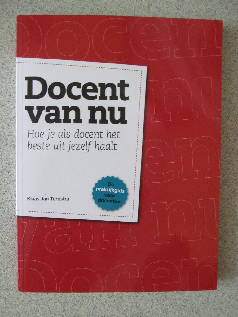 Docent van nu: Klaas Jan Terpstra, Ophalen of Verzenden, Nieuw, Klaas Jan Terpstra