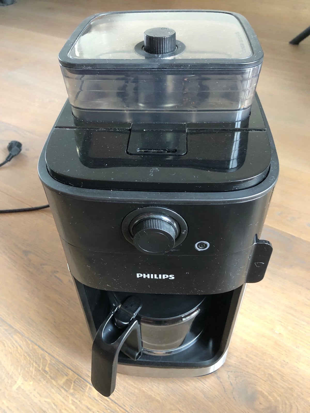 Philips Grind & Brew Koffiezetapparaat, Witgoed en Apparatuur, Koffiezetapparaten, Gebruikt, 10 kopjes of meer, Koffiemachine