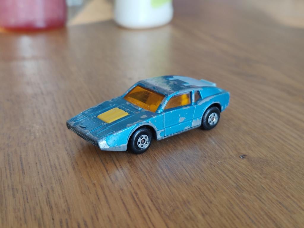 Matchbox SAAB Sonet III BLAUW, Hobby en Vrije tijd, Modelauto's | Overige schalen, Ophalen of Verzenden, Zo goed als nieuw, Auto