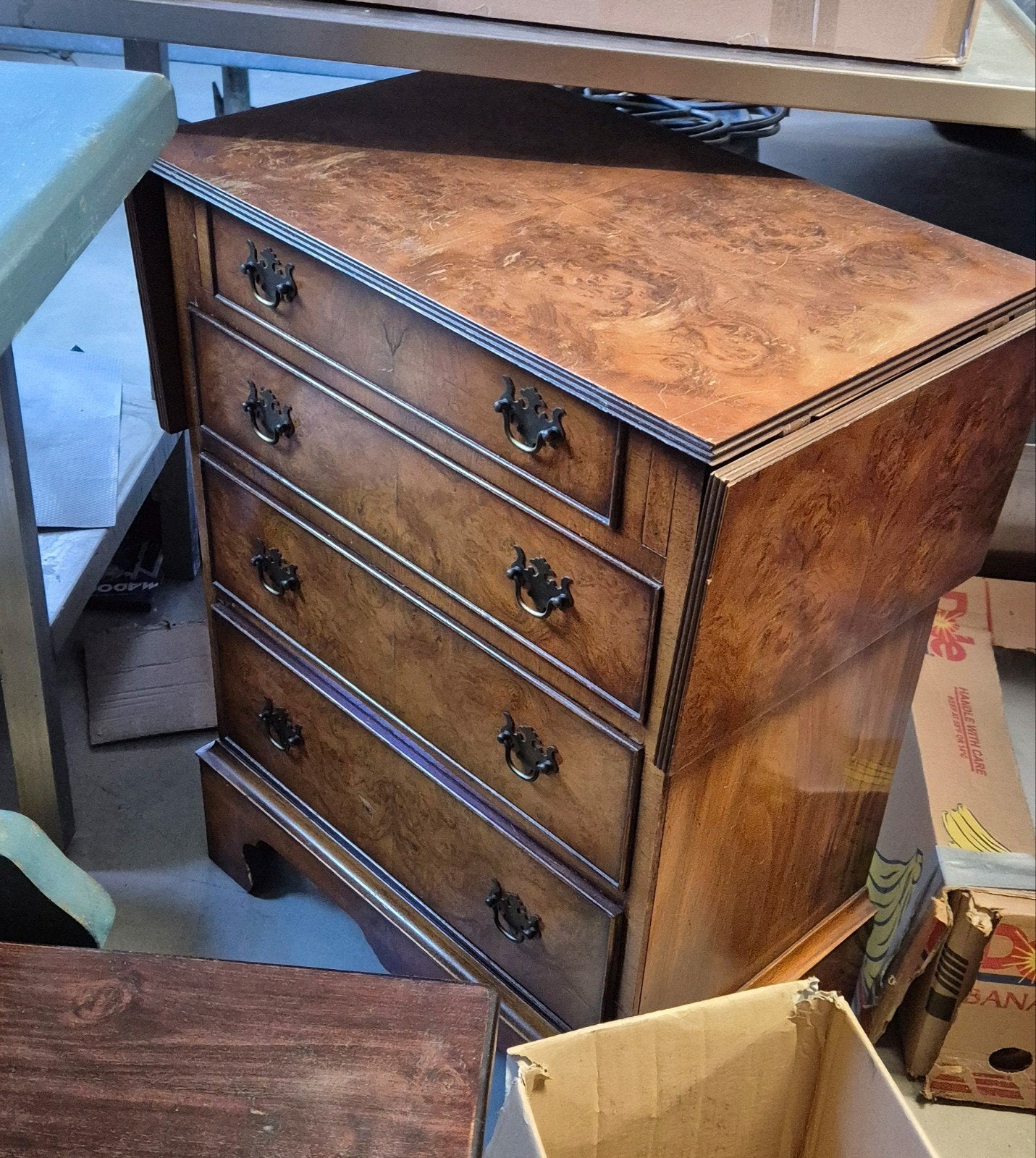 Antiek bijzet tafel, Huis en Inrichting, Ophalen