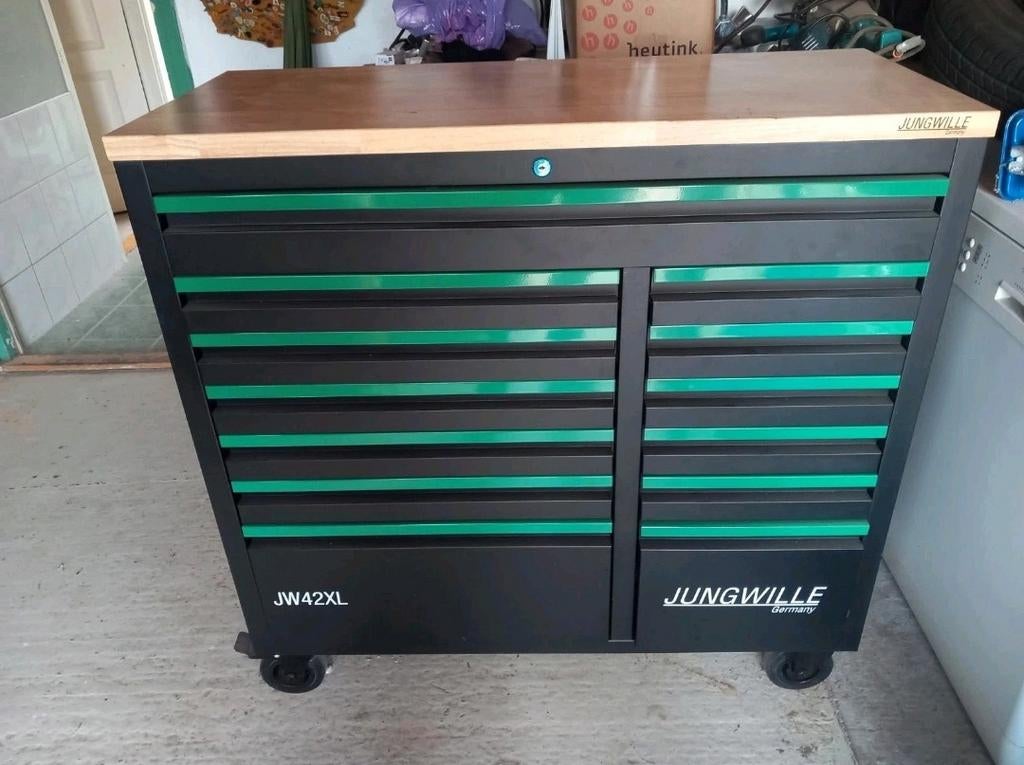 Gereedschapswagen jungwille jw42xl Nieuw!, Doe-het-zelf en Verbouw, Gereedschapskisten, Ophalen, Nieuw