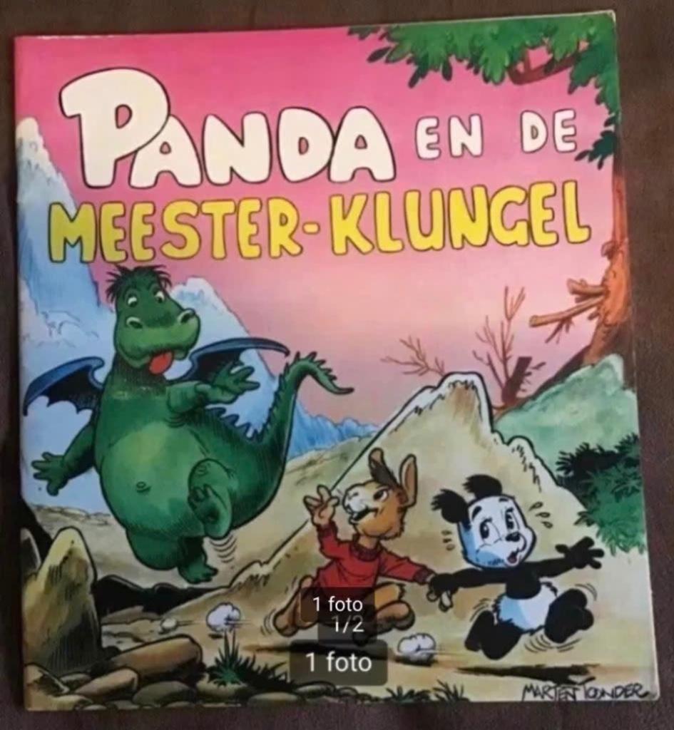 Panda en de meester-klungel door Piet Wijn, Boeken, Stripboeken, Eén stripboek, Ophalen of Verzenden, Gelezen