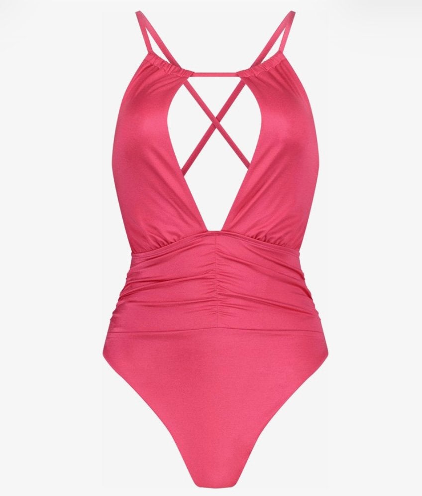 Hunkemoller badpak maat S - Grenada, Ophalen of Verzenden, Nieuw, Roze, Badpak