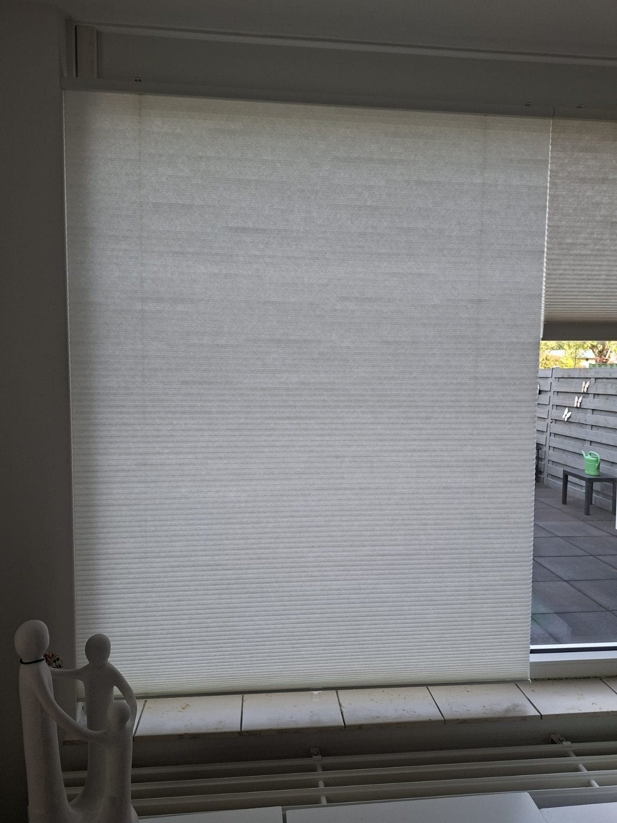 Gebruikte plisségordijn Hopvalls 140 cm x 210 cm, Ophalen, Overige materialen, Gebruikt, Wit