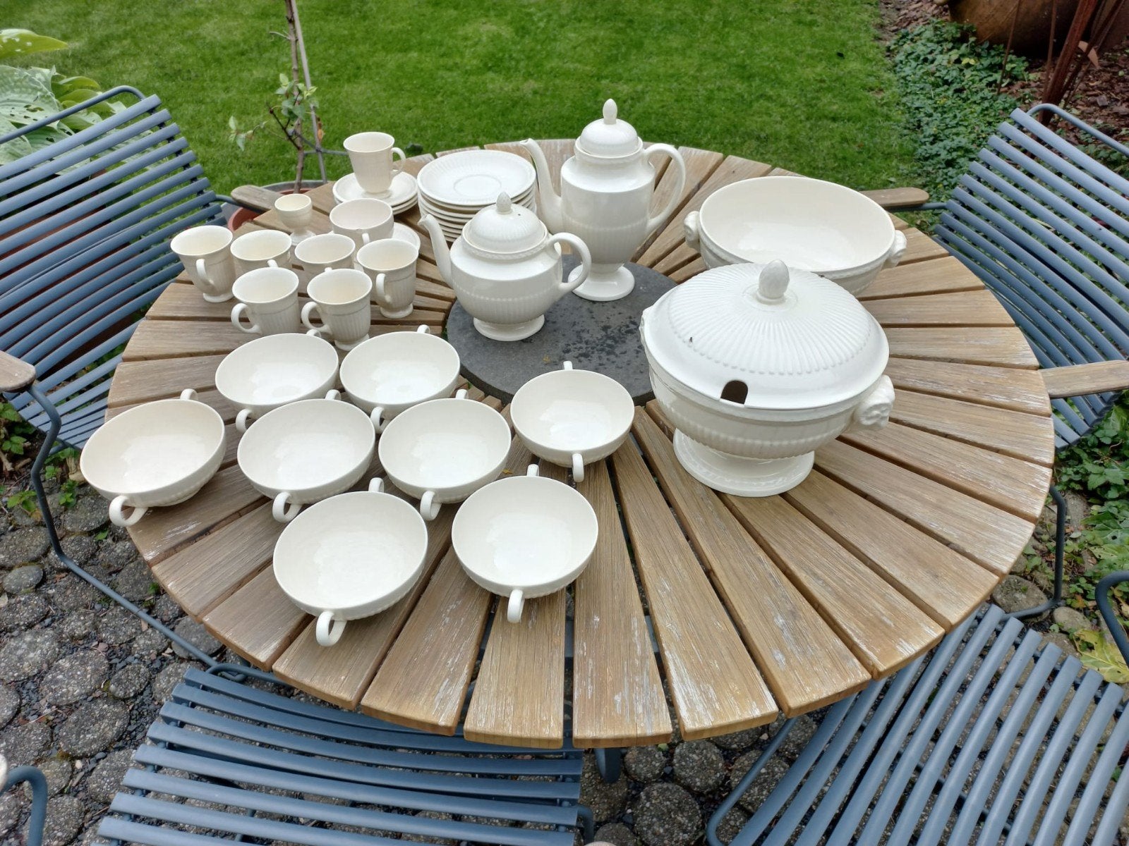Vintage Wedgwood Edme servies set, Ophalen