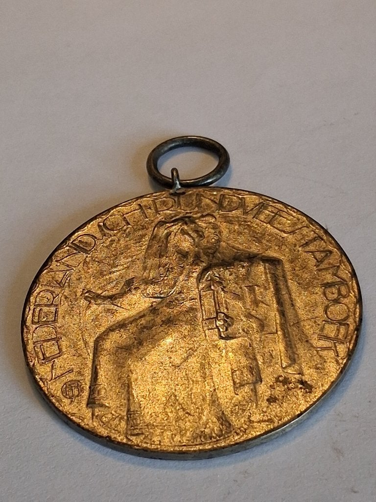 Te koop: zilveren prijspenning uit 1947.   (3), Postzegels en Munten, Penningen en Medailles, Ophalen, Zilver, Nederland