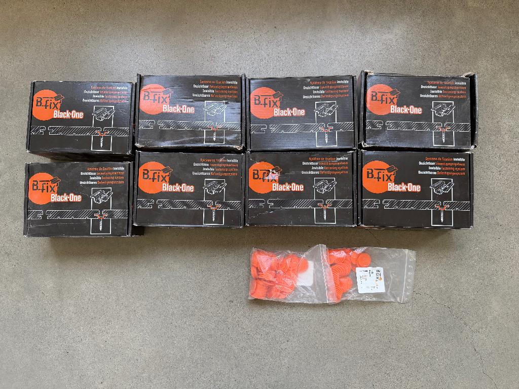 B-Fix revolutionair onzichtbaar bevestiging systeem, Ophalen, Overige typen, Nieuw, Minder dan 50 mm