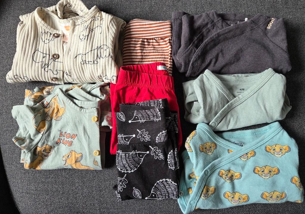 Bundel babykleding lente/zomer voor jongen of meisje maat 56, Kinderen en Baby's, Babykleding | Maat 56, Ophalen, Jongetje of Meisje