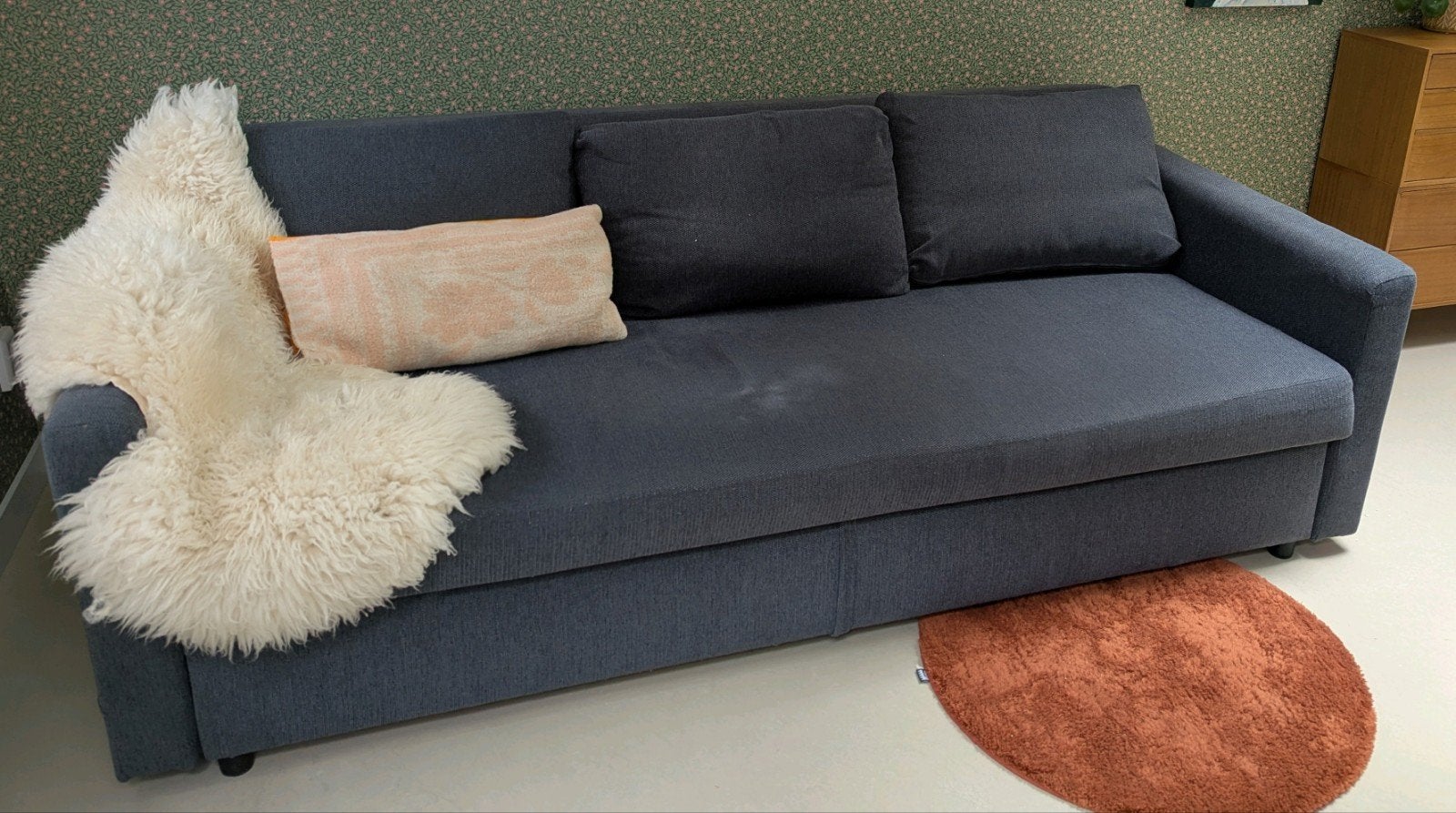 IKEA Slaapbank - Comfortabel en Praktisch, Ophalen, Gebruikt, Tweepersoons, 140 cm