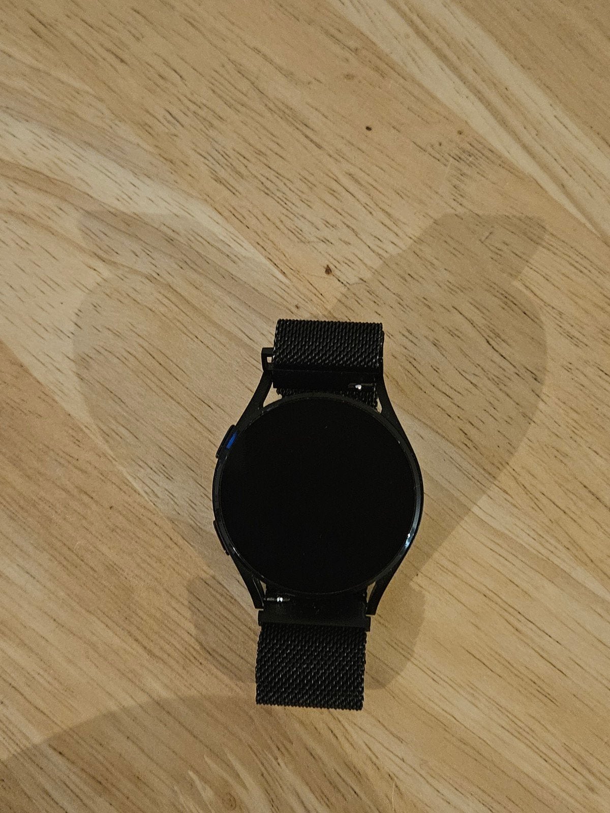 Samsung smartwatch met oplader, Ophalen of Verzenden, Gebruikt, Zwart, Android