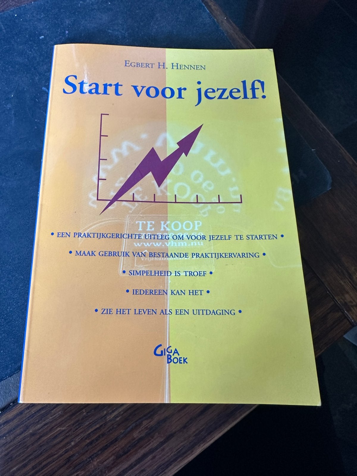 Start voor jezelf! - Egbert H. Hennen - Ondernemersboek, Ophalen of Verzenden, Zo goed als nieuw