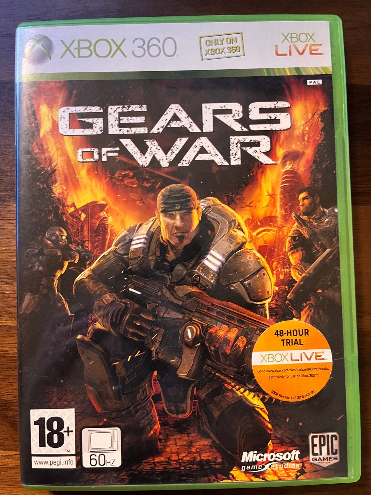 Gears of War - Xbox 360 (PEGI 18+), Online, Vanaf 18 jaar, Shooter, 1 speler