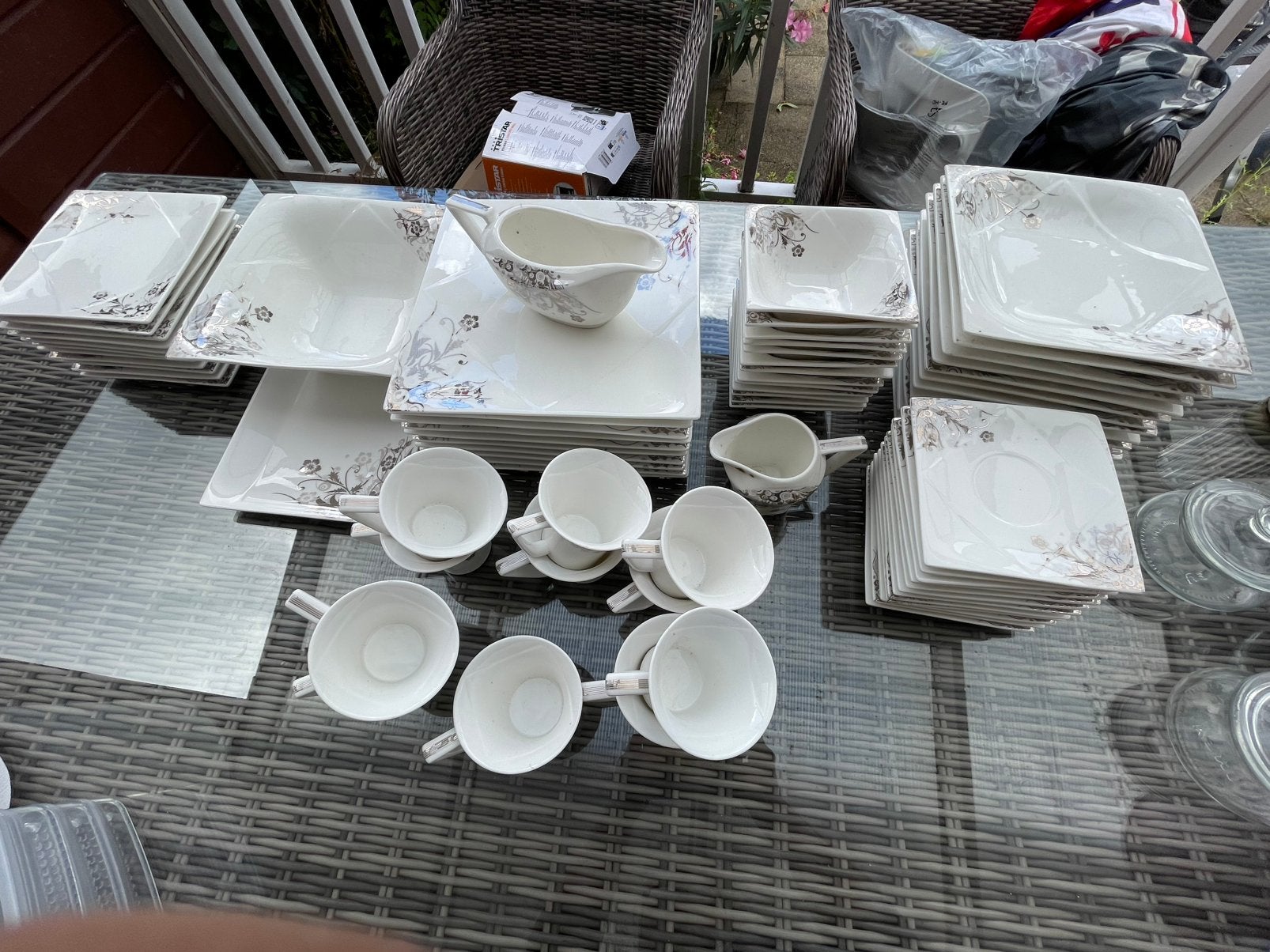 Servies porselein, Ophalen, Zo goed als nieuw, Porselein, Overige stijlen
