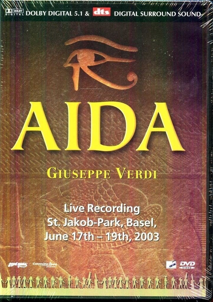 DVD van Aida - giuseppe verdi 2003, Alle leeftijden, Verzenden, Nieuw in verpakking, Concert