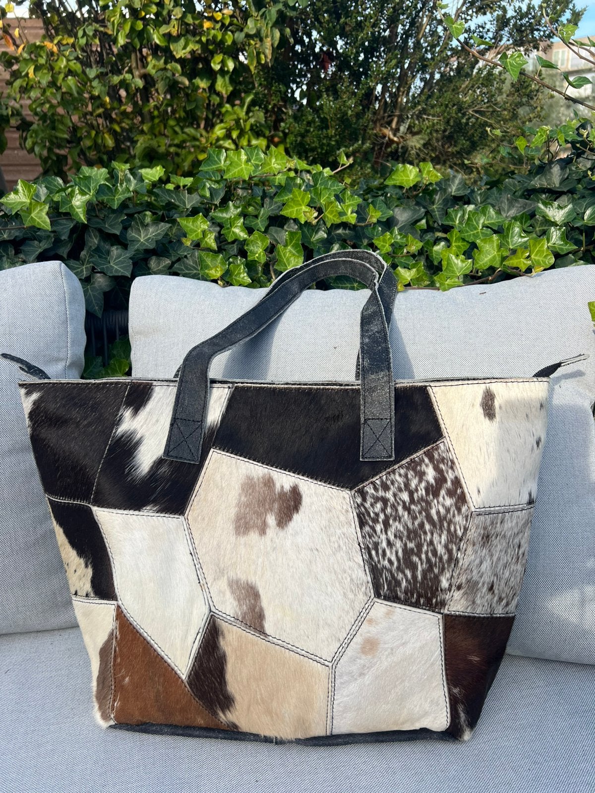 Bear Design leren schoudertas, Overige merken, Overige kleuren, Nieuw, Ophalen of Verzenden