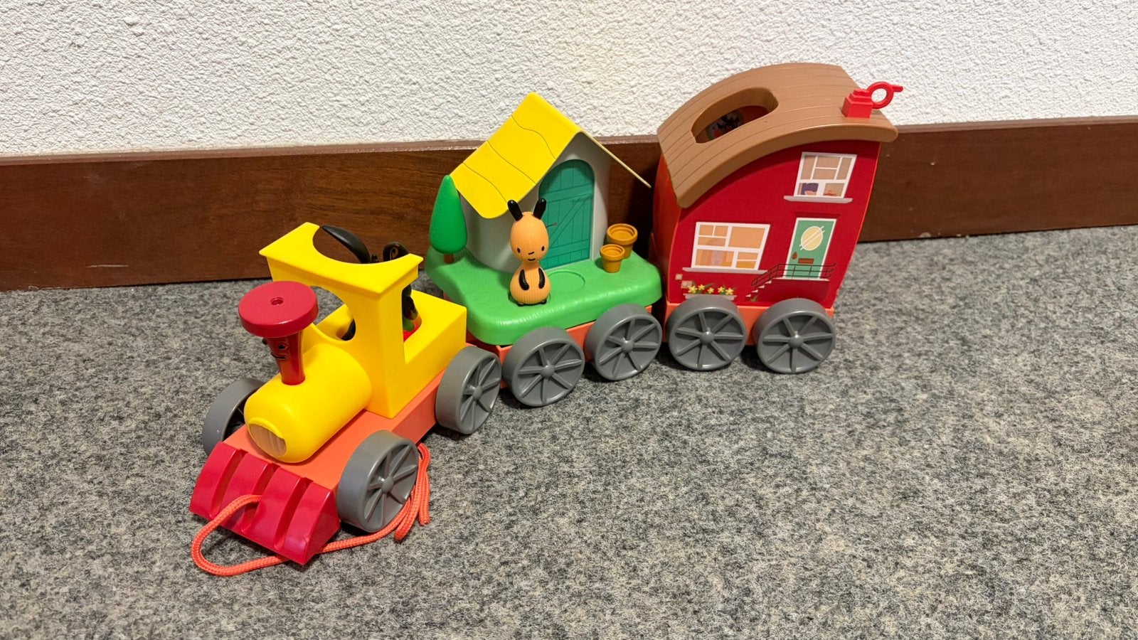 Bing trein met extra poppetjes, Ophalen, Zo goed als nieuw