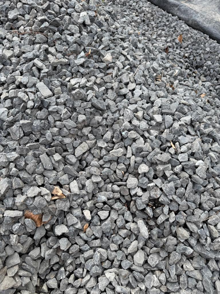 Grind/Split, Tuin en Terras, Grind, Keien en Split, Gebruikt, Split, Grijs, Graniet, Ophalen of Verzenden