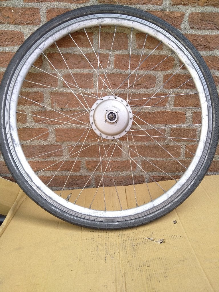 Voorwielmotor Elektrische fiets €5,-, Gebruikt, Onbekend, Motor, Onbekend