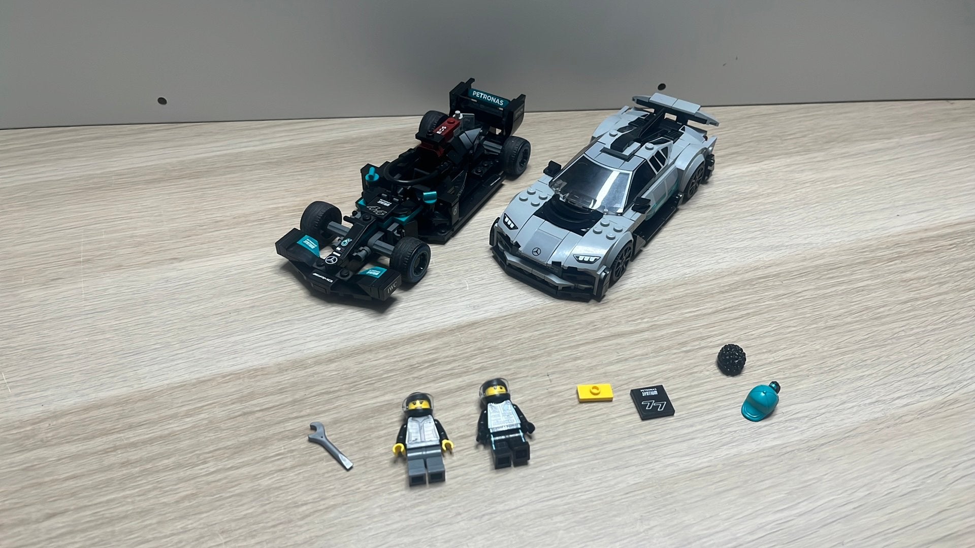 Lego speedchampions 76909 Mercedes AMG W12 - project One, Gebruikt, Lego, Compleet, Complete set