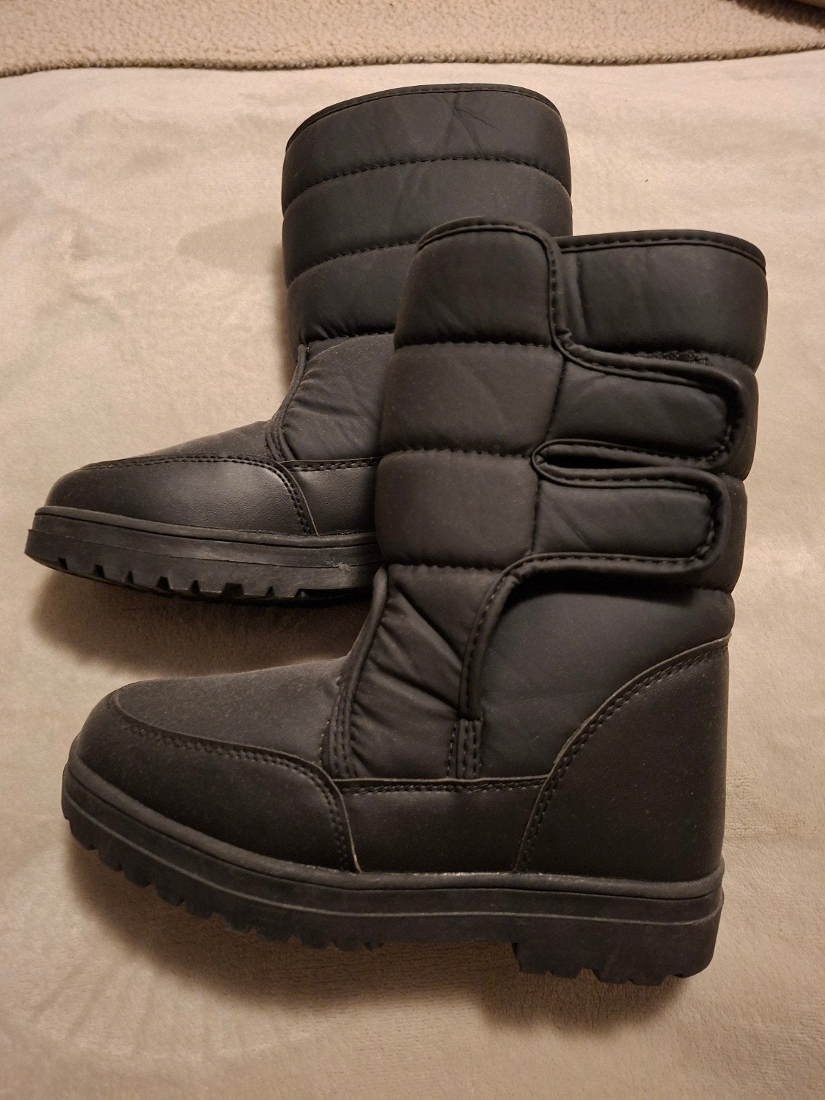 Zwarte Snowboots Maat 38 - Warm en Comfortabel, Ophalen of Verzenden, Zo goed als nieuw, Zwart, Snowboots