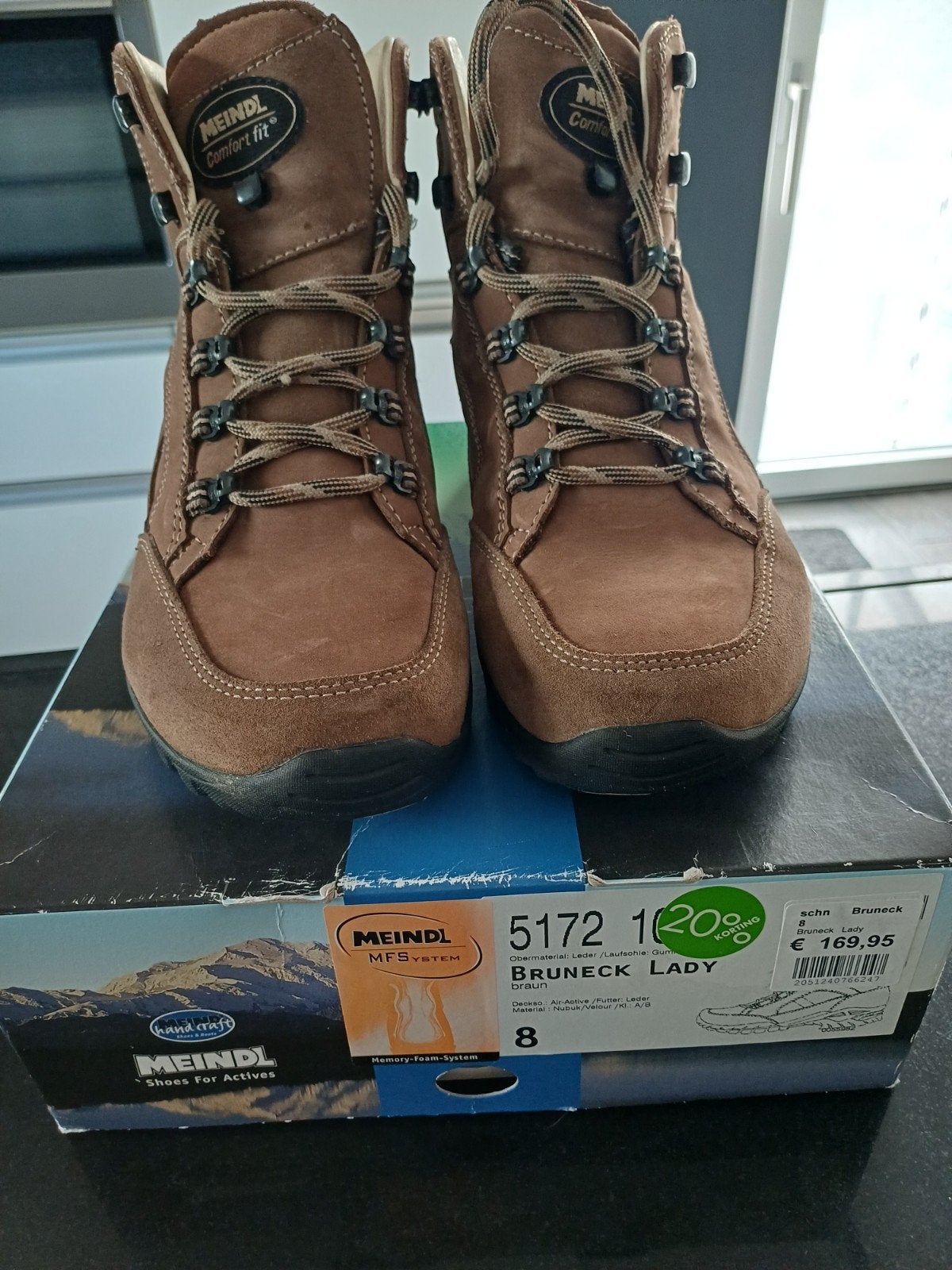 Meindl Brunneck Lady wandelschoenen - Nieuw, Sport en Fitness, Ophalen, Nieuw, Schoenen