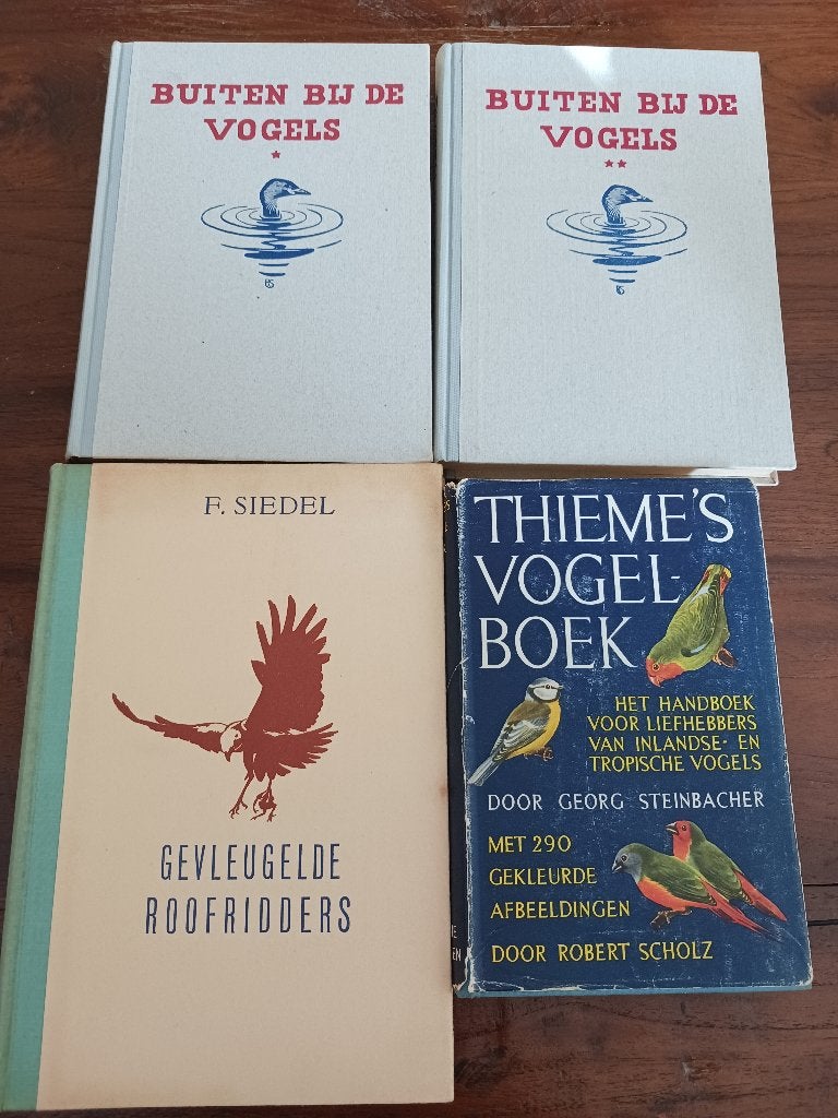 assorti vogel-boeken, Boeken, Dieren en Huisdieren, Ophalen, Zo goed als nieuw, Vogels
