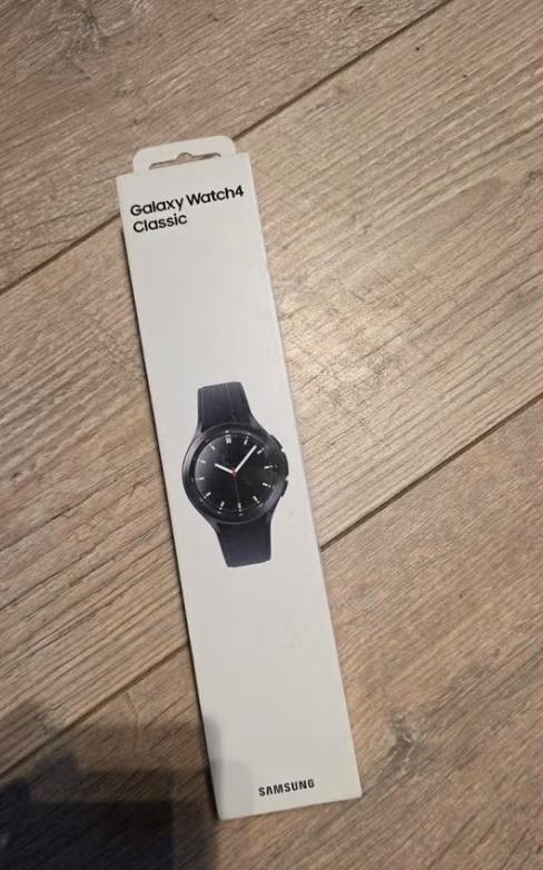Samsung Galaxy Watch 4 Classic Black - 46MM, Zwart, Samsung ⌚️, Ophalen of Verzenden, Zo goed als nieuw