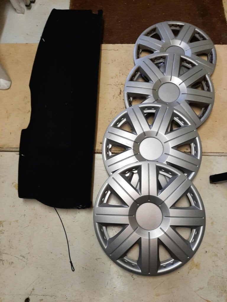 Wieldoppen 14 inches., Auto-onderdelen, Ophalen of Verzenden, Gebruikt, Citroën