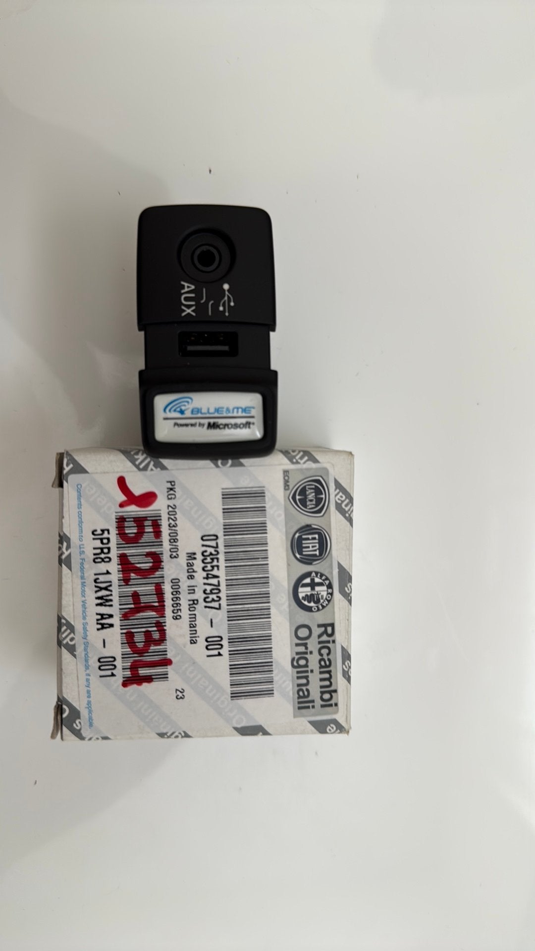 USB+AUX AANSLUITING 735547937 Blue & Me, Ophalen of Verzenden, Nieuw, Fiat
