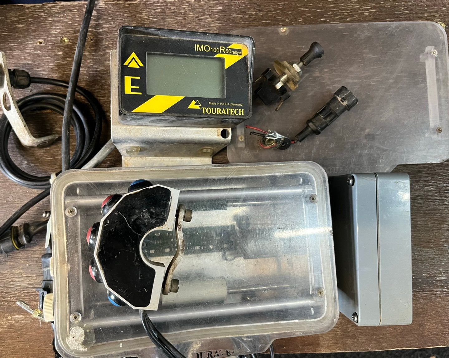 Touratech roadbook systeem + IMO tripmaster, Motoren, Ophalen of Verzenden, Gebruikt
