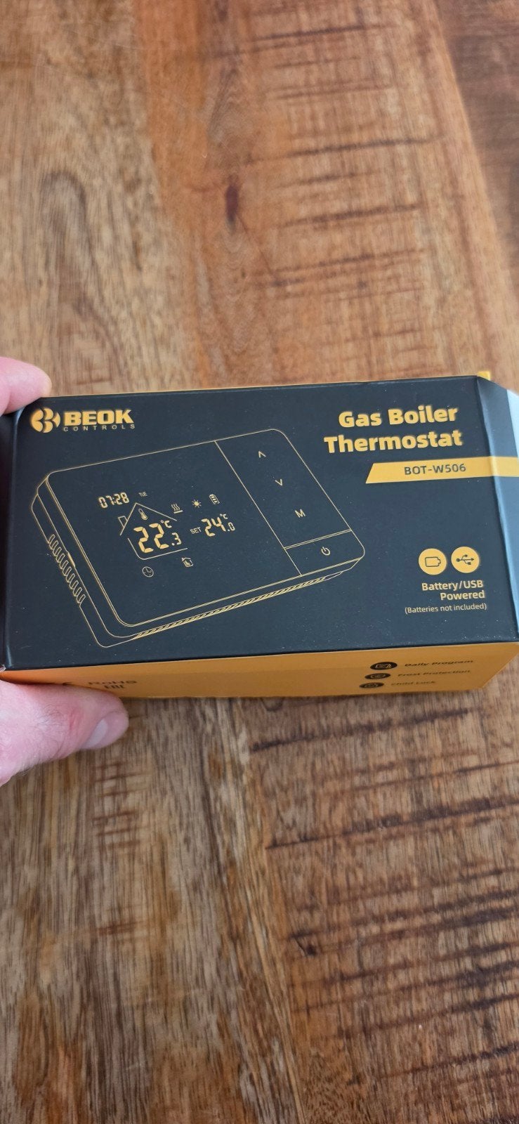 Beok BOT-W506 Gas Boiler Thermostaat - Nieuw in doos, Ophalen of Verzenden